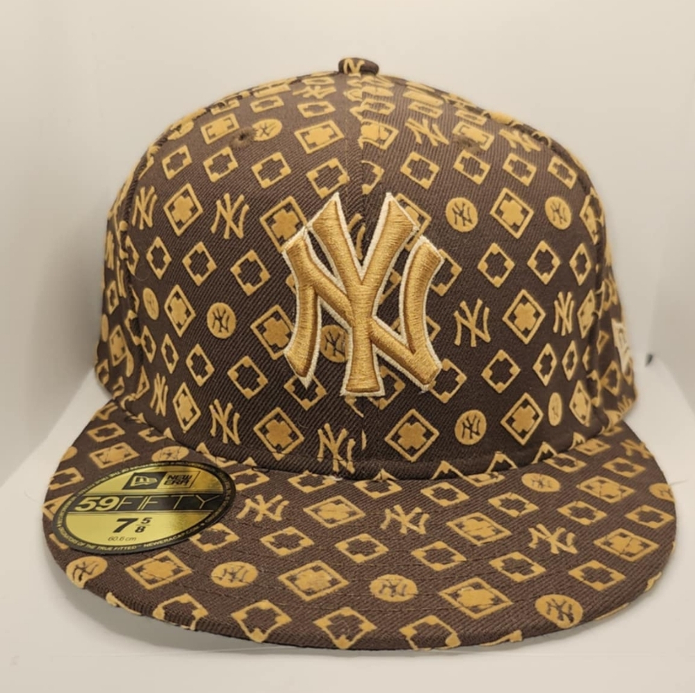 Limited Edition New Era Brown and Gold NY Cap